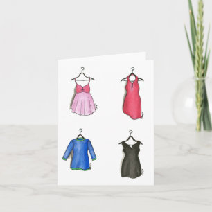 Tarjeta Vestidos de cóctel para mujeres vestidos con notec