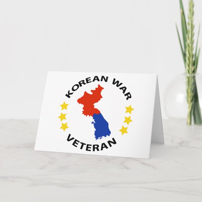 Tarjeta Veterano de la Guerra de Corea (Anverso)