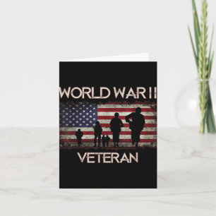 Tarjeta Veterano de la Segunda Guerra Mundial S