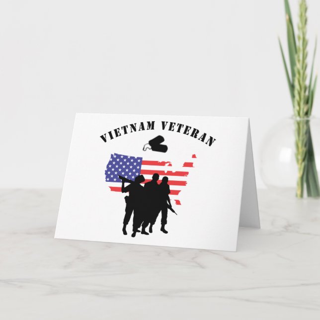 Tarjeta Veterano de Vietnam (Anverso)