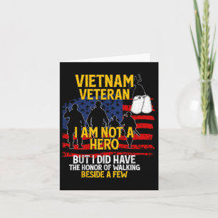 Tarjeta Veterano de Vietnam, No Soy Un Héroe, Veterano