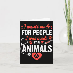 Tarjeta veterinario de animales instantáneo fue hecho