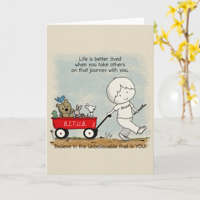 Tarjeta Viaje (flor amarilla)