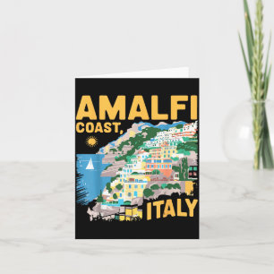 Tarjeta Viaje al sur de Italia Costa de Amalfi Verano Ital