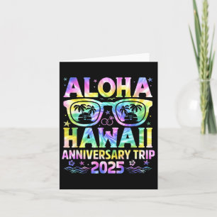 Tarjeta Viaje Aloha Hawaii 2025 Pareja
