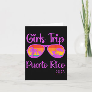 Tarjeta Viaje de chicas 2025 Puerto Rico Fin de semana ver