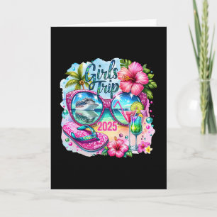 Tarjeta Viaje de chicas 2025 Viaje de verano Vacaciones Cr