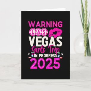 Tarjeta Viaje de chicas a Las Vegas en curso 2025 Las Vega