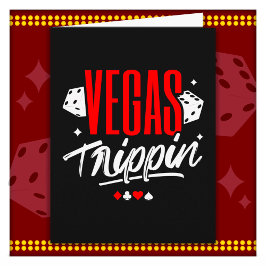 Tarjeta Viaje de chicas a Vegas Cumpleaños en Las Vegas Va