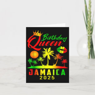 Tarjeta Viaje de Chicas Reina Jamaica 2025 a Fiesta