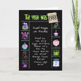 Tarjeta Viaje de diversión del año 1988