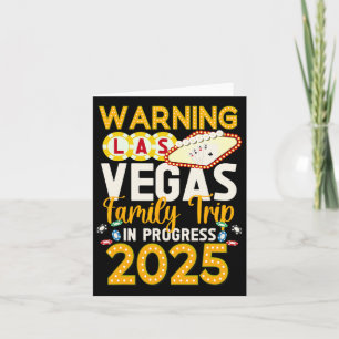 Tarjeta Viaje De La Familia Las Vegas En Curso 2025 Las Ve