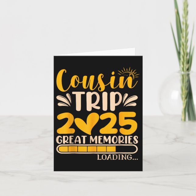 Tarjeta Viaje de primo de 2025 (Anverso)