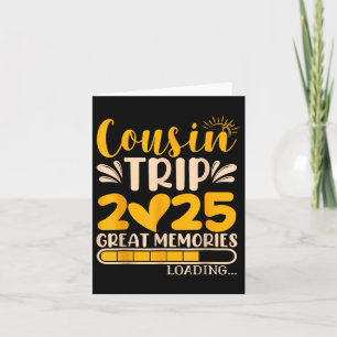 Tarjeta Viaje de primo de 2025