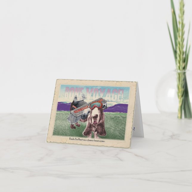 Tarjeta Viaje del hueso!: Saludos del viaje del (Anverso)