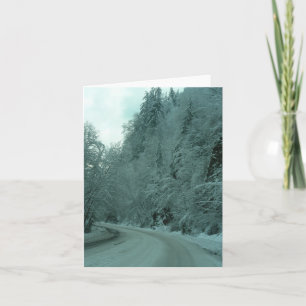 Tarjeta Viaje del invierno