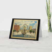 Viaje del vintage de Missouri del Saint Louis