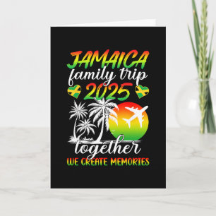 Tarjeta Viaje divertido en familia a Jamaica 2025 Creamos 