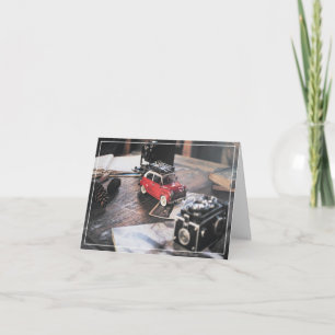 Tarjeta Viaje En Esquí Para Navidades