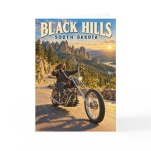 Viaje en motocicleta Chopper por Black Hills South