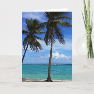 Tarjeta Viaje familiar de vacaciones en playa Guadalupe Ca