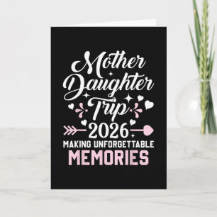 Tarjeta Viaje Madre Hija 2026 Familia Creando Recuerdos V