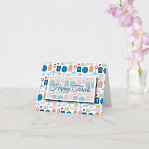 Tarjeta Viaje Mundial Plegado 