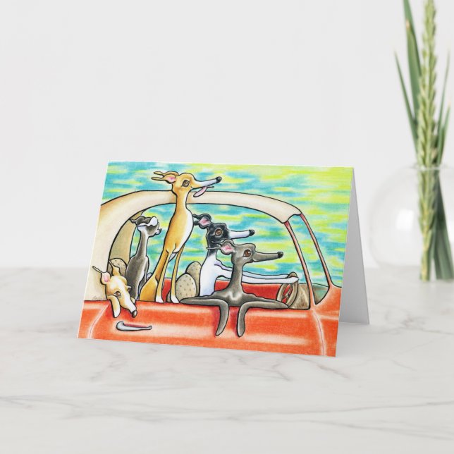 Tarjeta Viaje por carretera de Andie (Anverso)