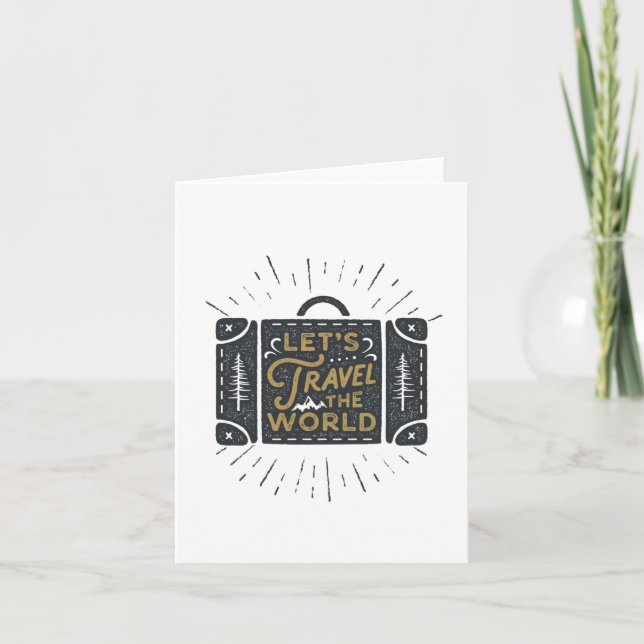 Tarjeta Viajemos por el mundo (Anverso)