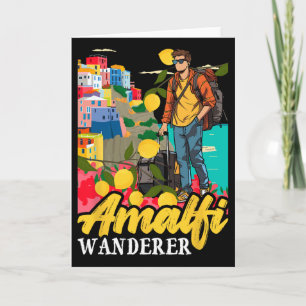 Tarjeta Viajero de Amalfi Italia Costa de Amalfi Limón Via