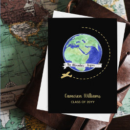 Tarjeta Viajero del mundo La aventura comienza la graduaci