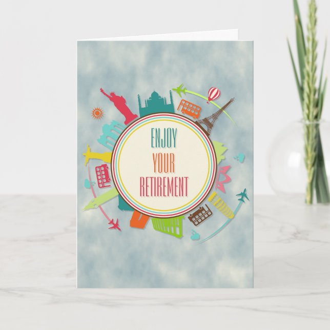 Tarjeta Viajes al Mundo Jubilado (Anverso)