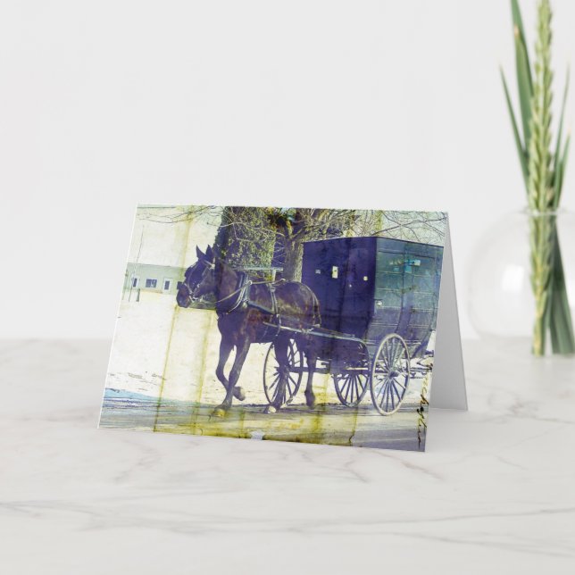 Tarjeta Viajes Amish (Anverso)