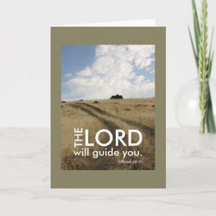 Tarjeta Viajes de orientación motivacional por la fe