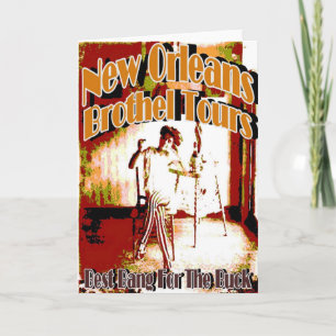 Tarjeta Viajes del burdel de New Orleans