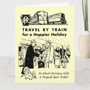 Tarjeta Viajes Por El Ferrocarril De Trenes-Pensilvania