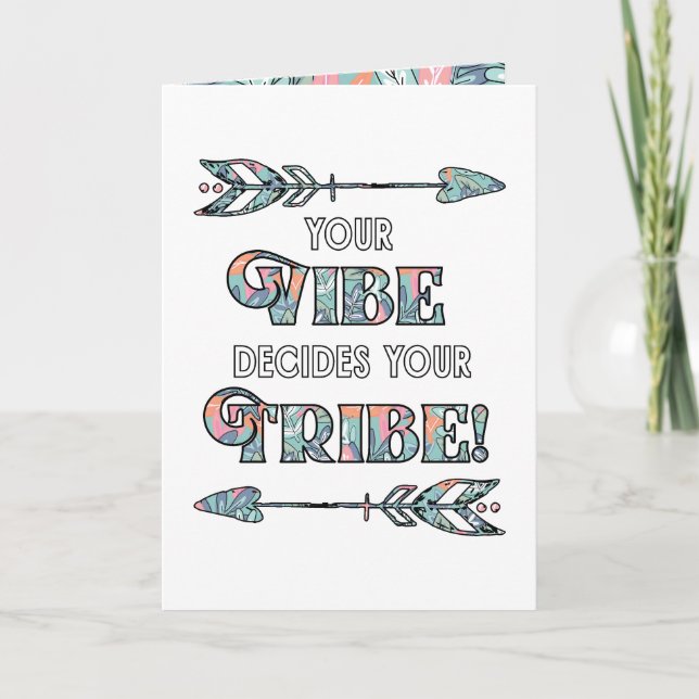 Tarjeta Vibe Bribe Tribe Serás Mi Novia (Anverso)