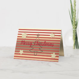 Tarjeta Vibe de temporada de vacaciones de oro