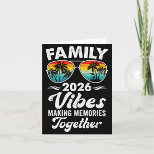 Tarjeta Vibraciones Familiares 2026 Reunión Familiar de Va
