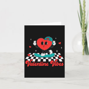 Tarjeta Vibraciones geniales del día de San Valentín Coraz
