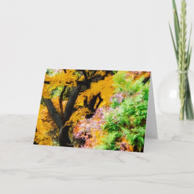 Tarjeta Vibrant Zen Garden (Anverso)