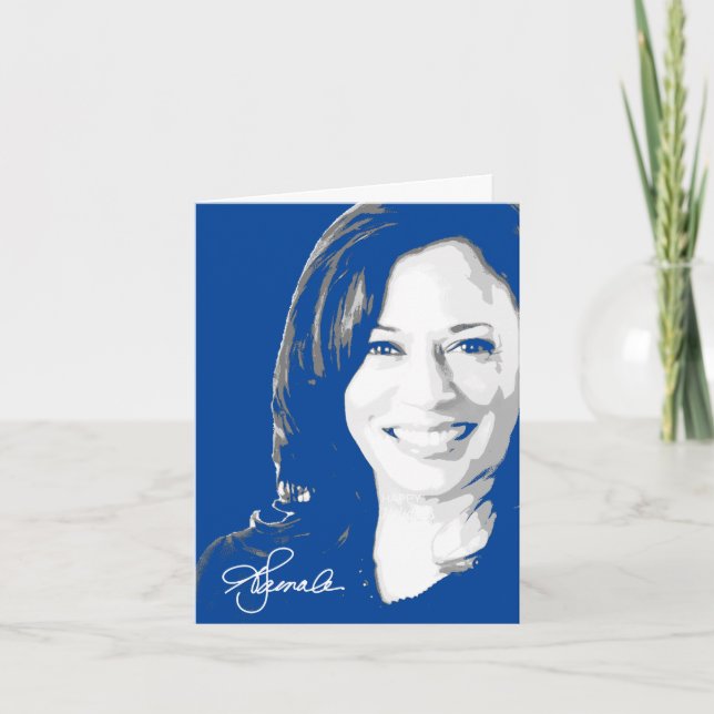 Tarjeta Vicepresidente Kamala Harris Signature (Anverso)
