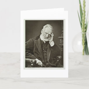 Tarjeta Victor Hugo (1802-85), de 'Galerie Contemporaine