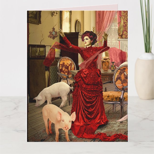 Tarjeta Victorian Circe (Anverso)