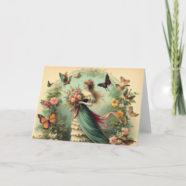 Tarjeta Victorian Lace (Anverso)