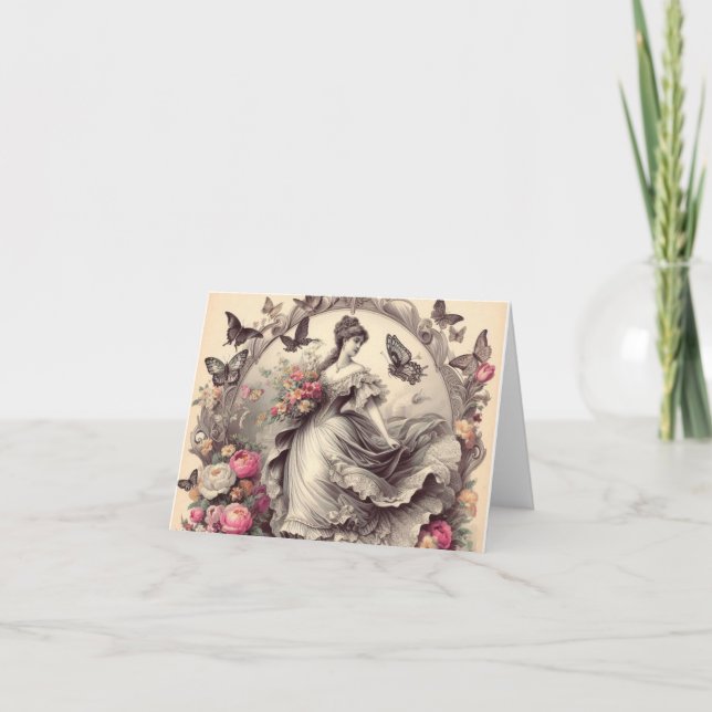 Tarjeta Victorian Lace (Anverso)