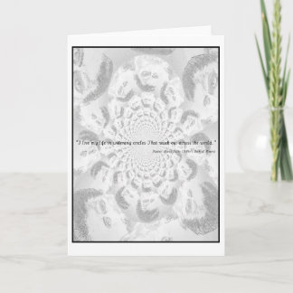 Tarjeta Vida de Rilke