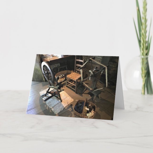 Tarjeta Vida en casa de los appalaches en Mabry Mill, Virg (Anverso)