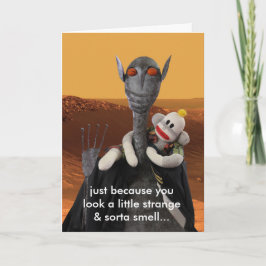 Tarjeta Vida en el cumpleaños de Marte
