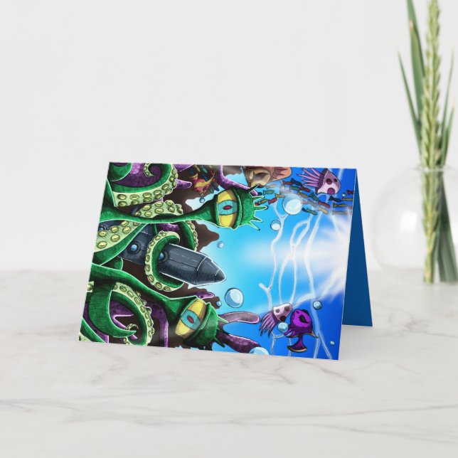 Tarjeta Vida marina extraterritorial (Anverso)